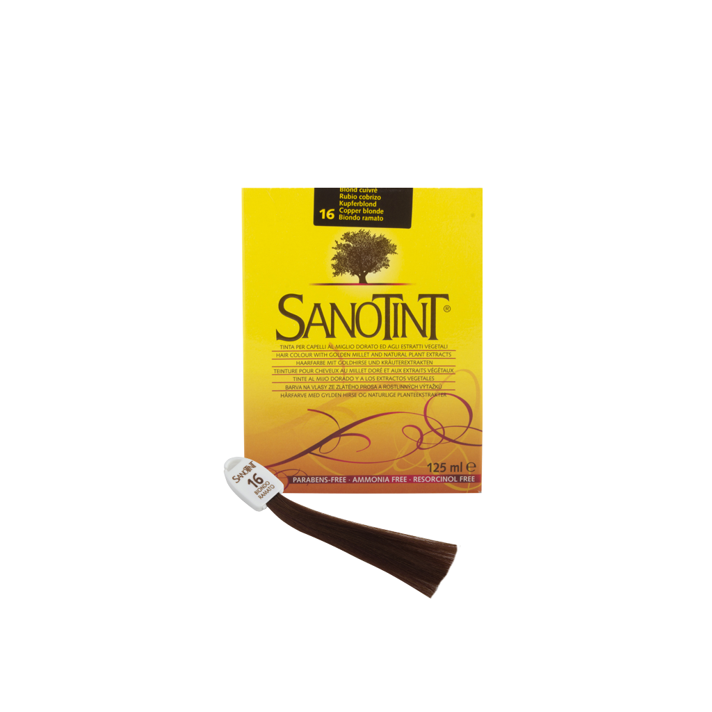 FARBA DO WLOSOW SANOTINT 16 MIEDZIANY BLOND (C 16)