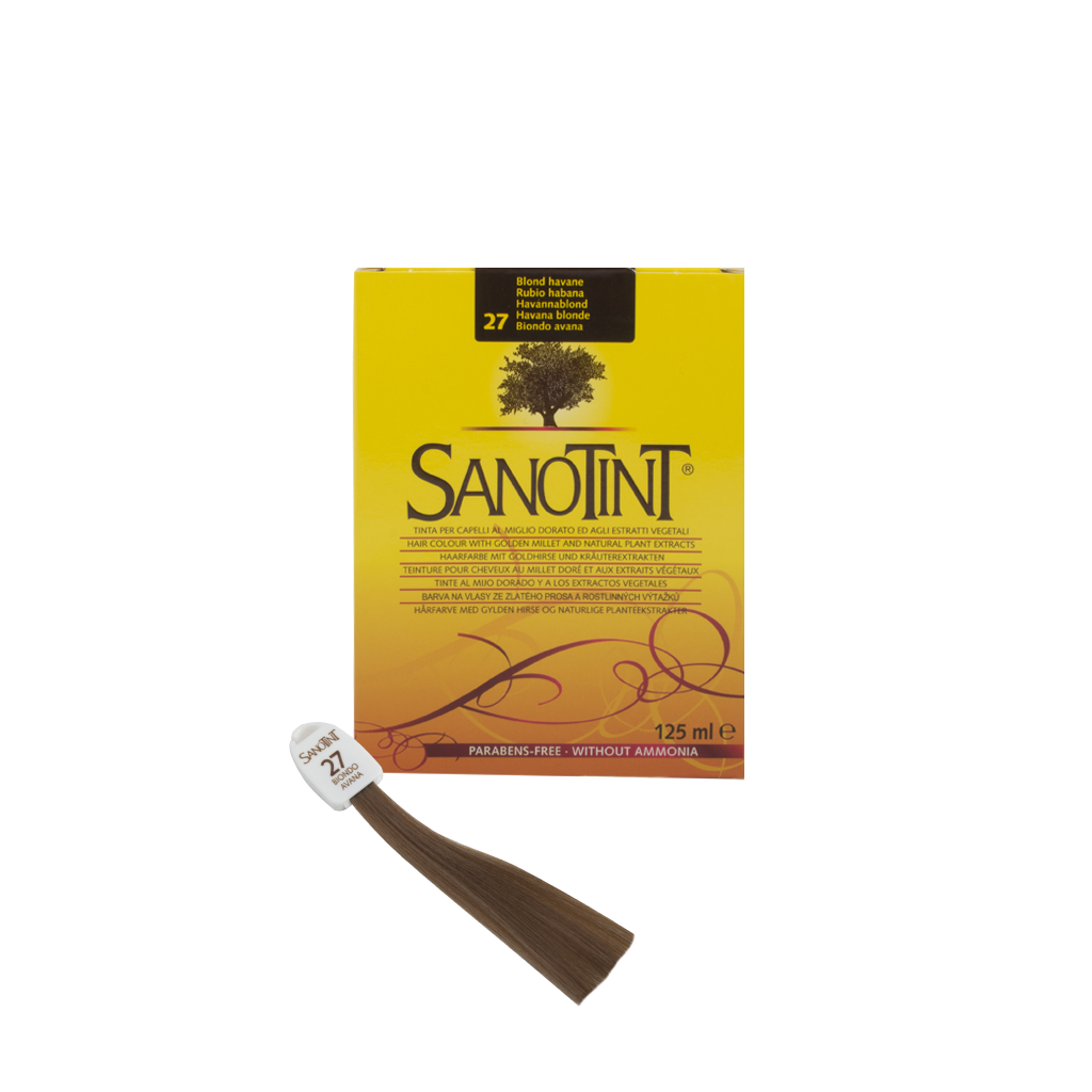 FARBA DO WŁOSÓW SANOTINT KOLOR WŁOSÓW HAWANA BLOND (C 27)