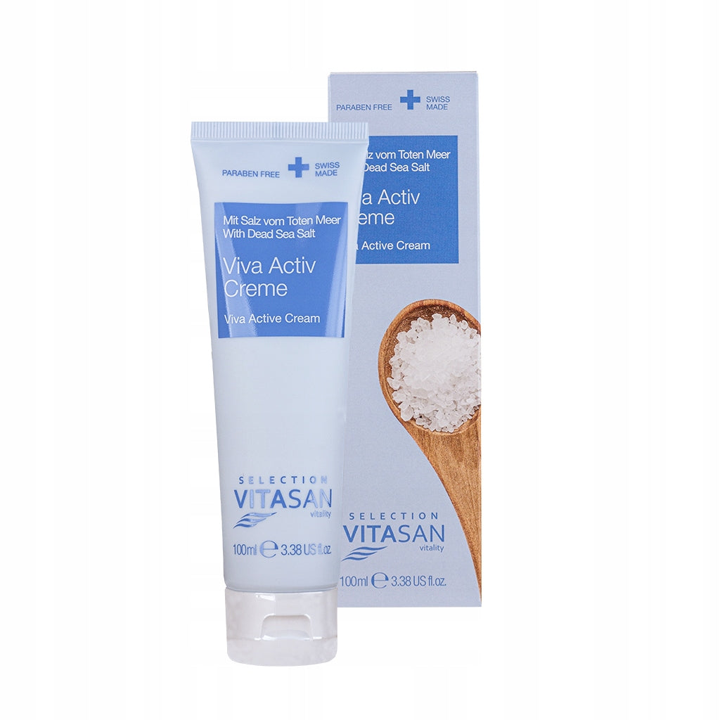 VIVA ACTIV CREAM with Dead Sea salt 100ml